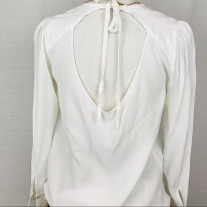 Whole outfit Zara long sleeve blouse w/gold detail